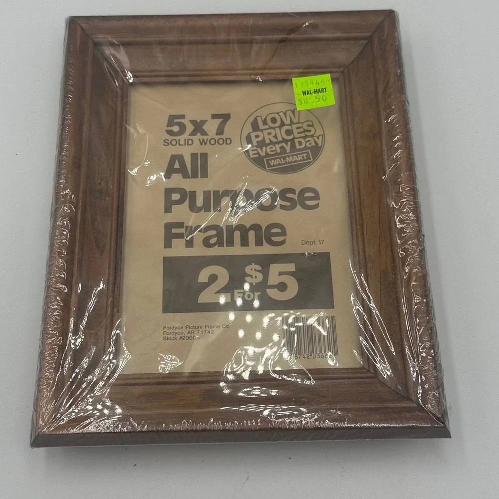 Vintage Fordyce Solid Wood Picture Photo Frame 5x7 Home Decor Wall Hanging NEW